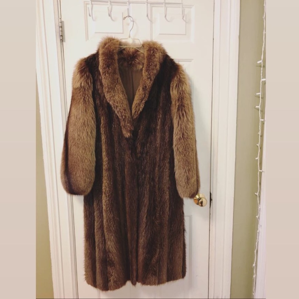 fur coat